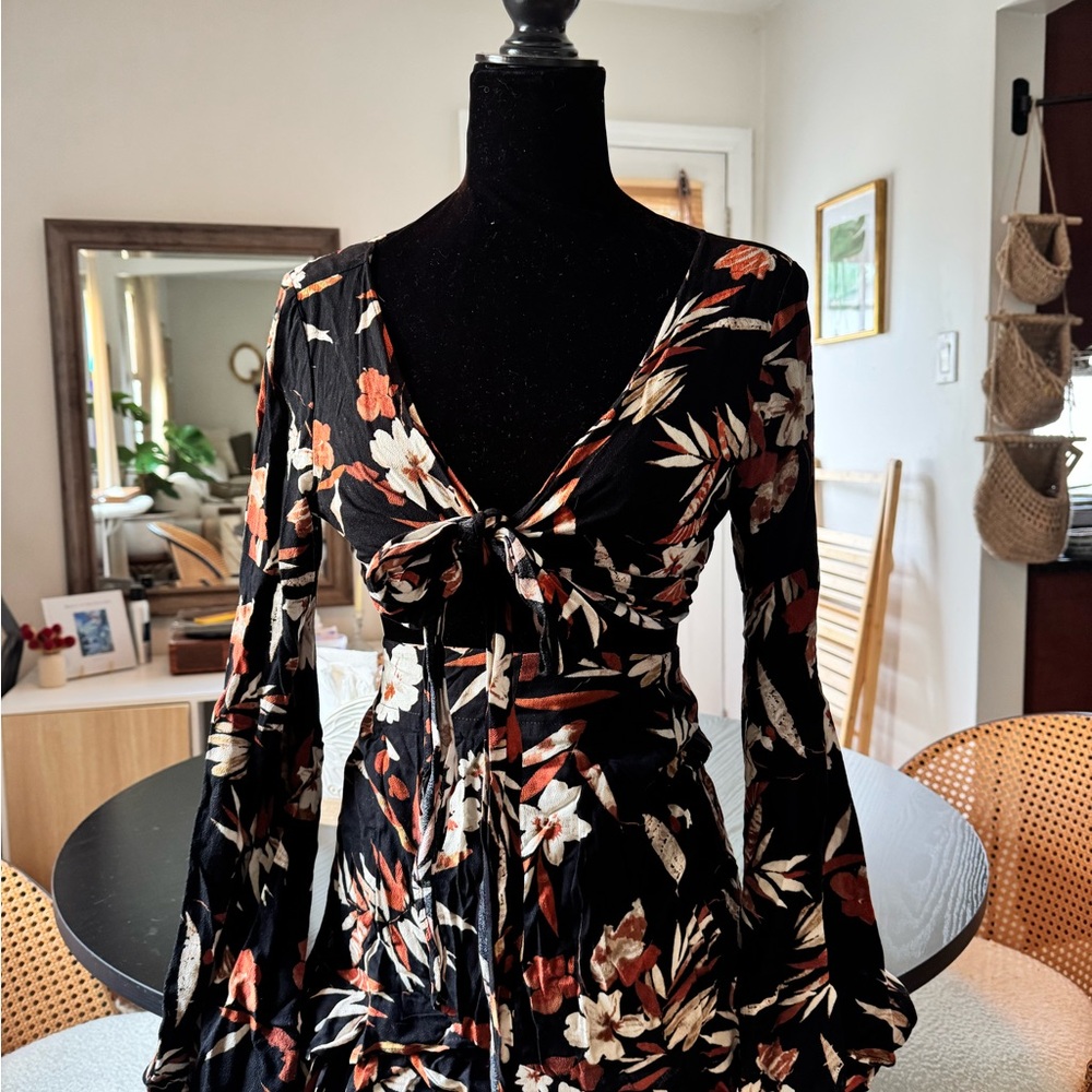 Floral Skirt and Top Set